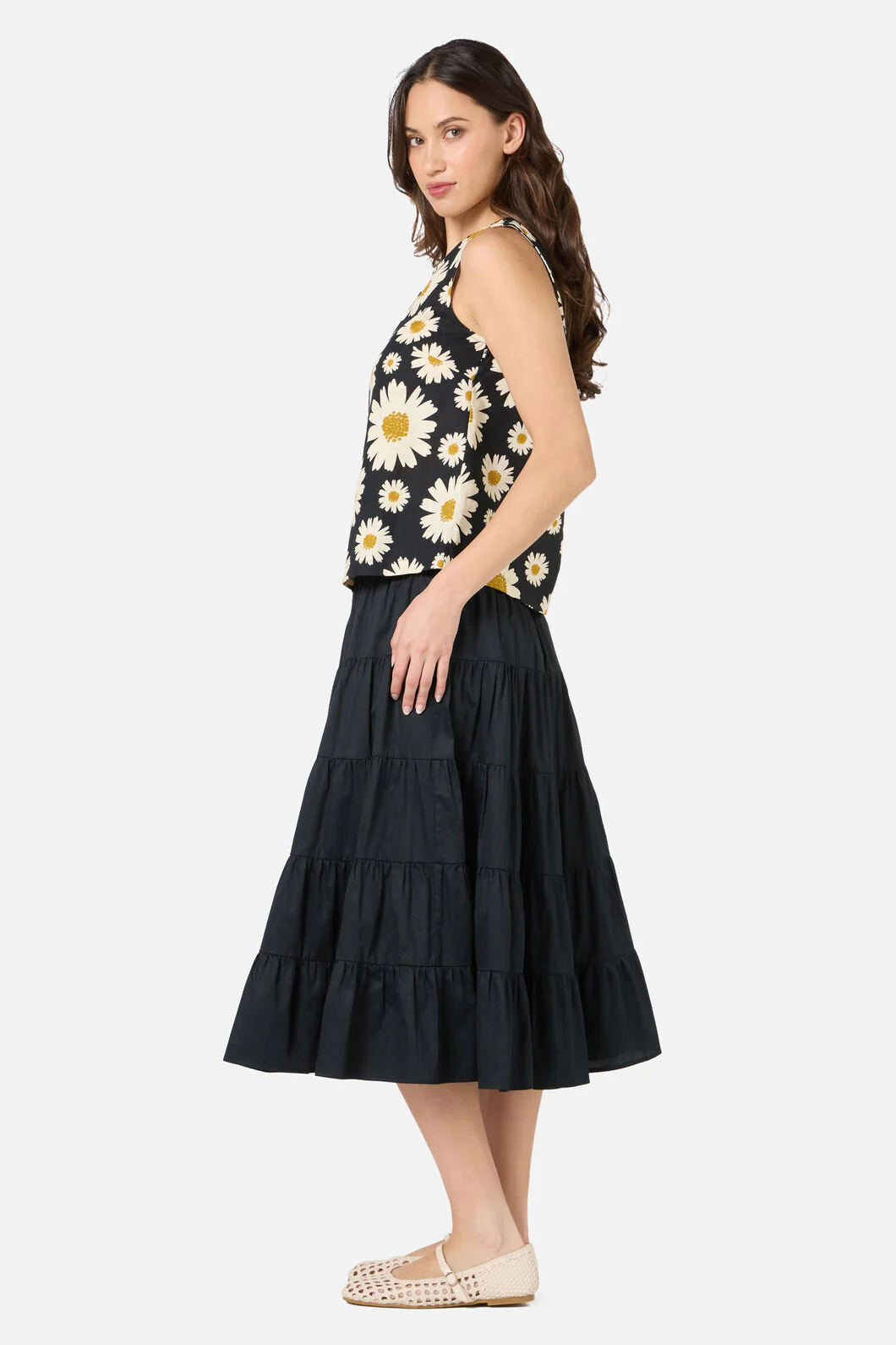 60'S Daisy Shell Top - Image 4