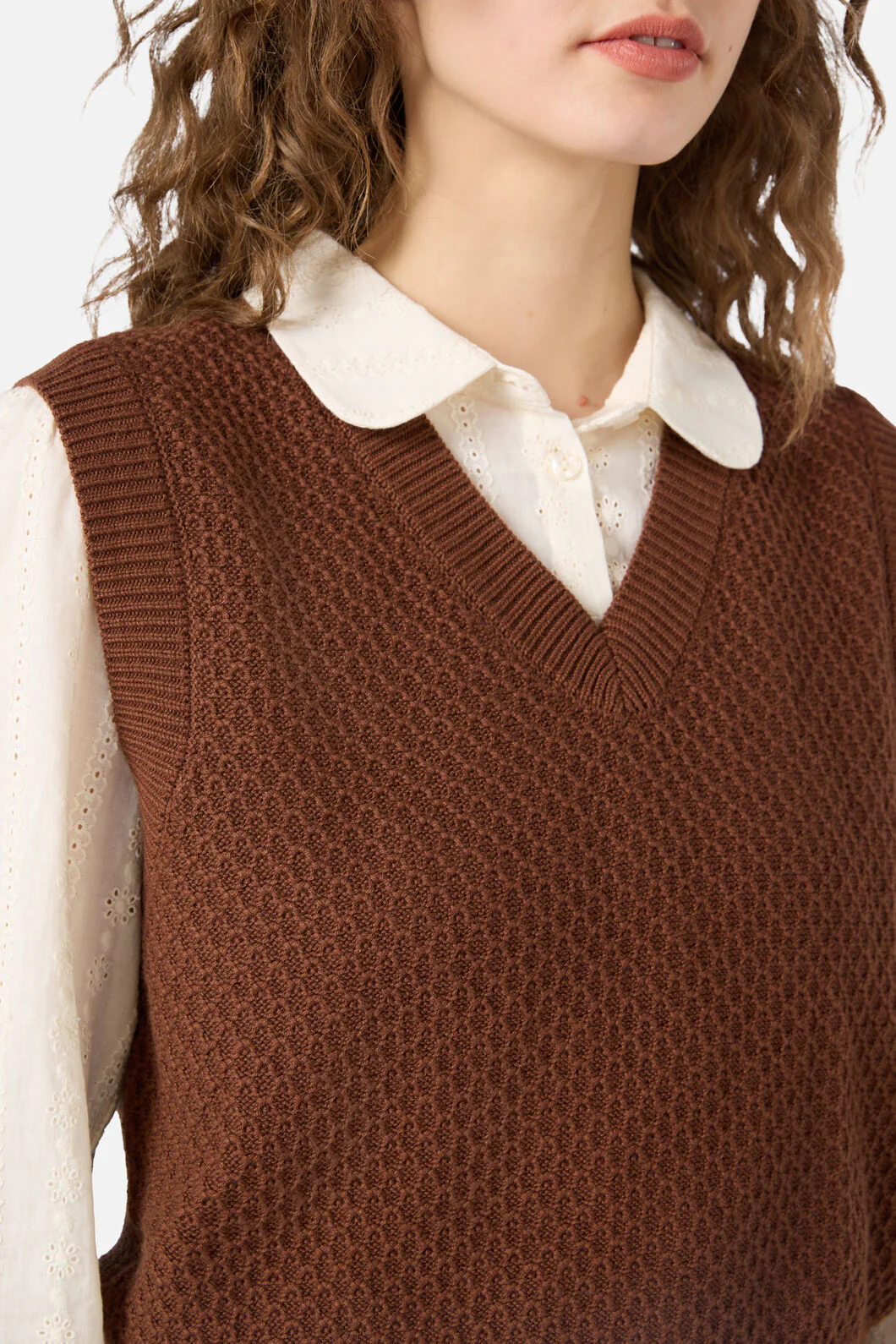 Addison Textured Knit Vest - Image 14
