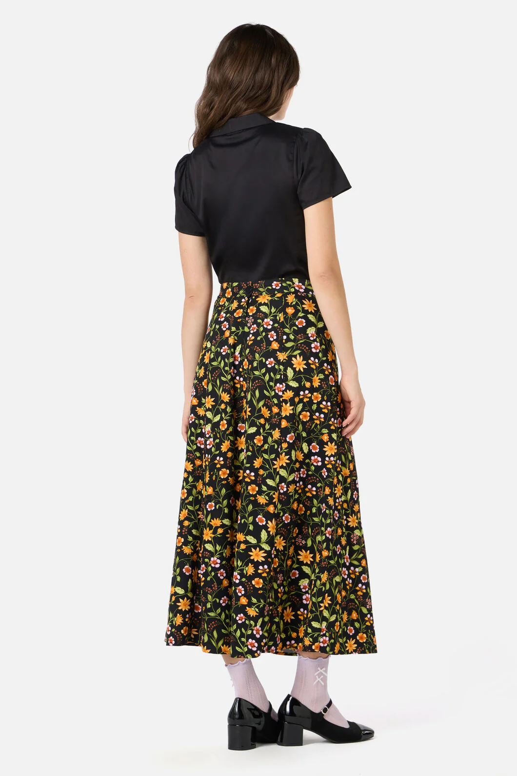 Alyssa Floral Midi Skirt - Image 4