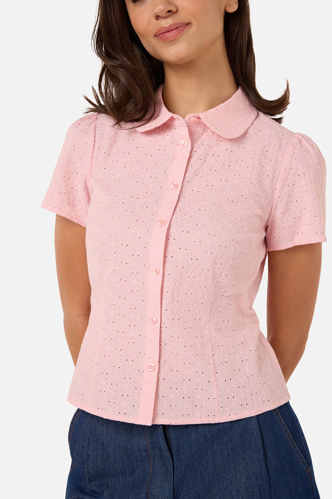 Anastasia Broderie Blouse - Image 14