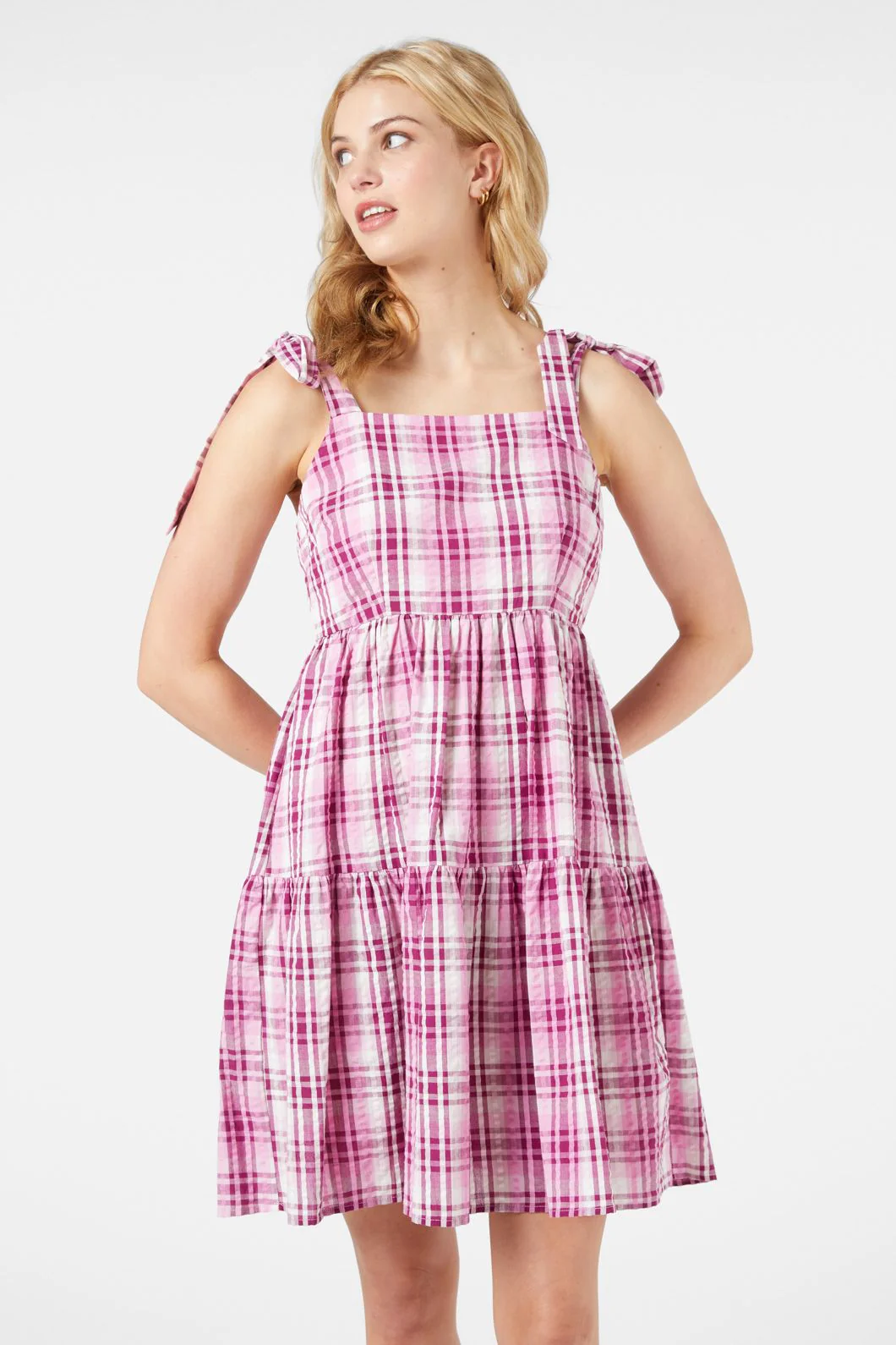 Andie Check Sundress - Image 3