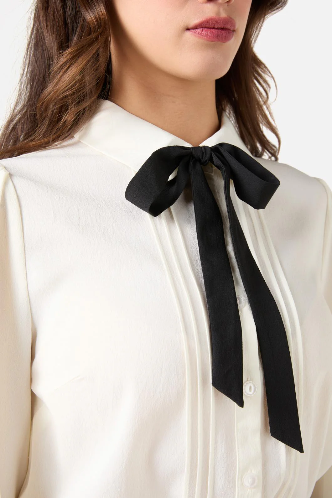 Annie Long Sleeve Bow Blouse - Image 7