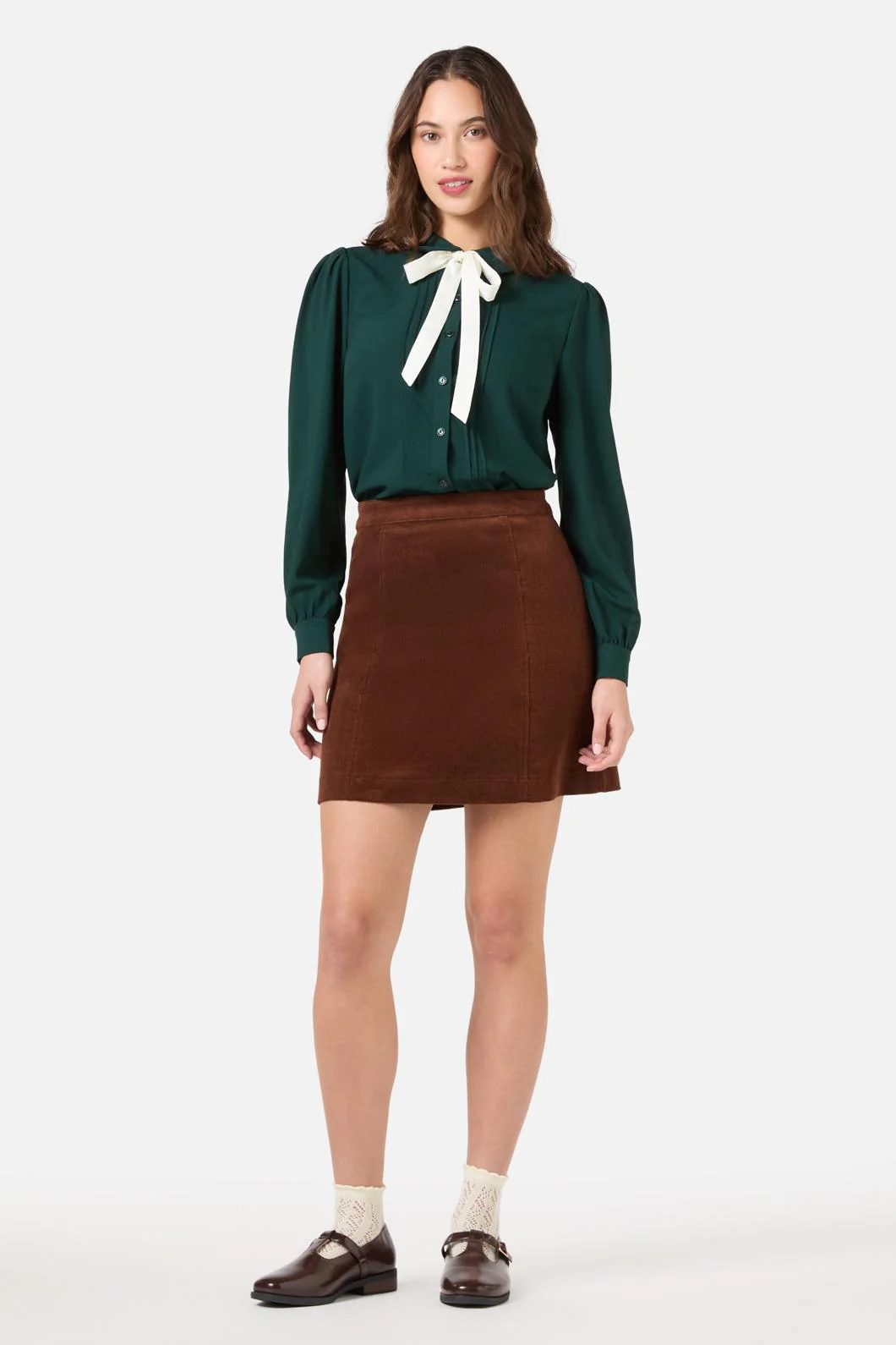 Annie Long Sleeve Bow Blouse - Image 8