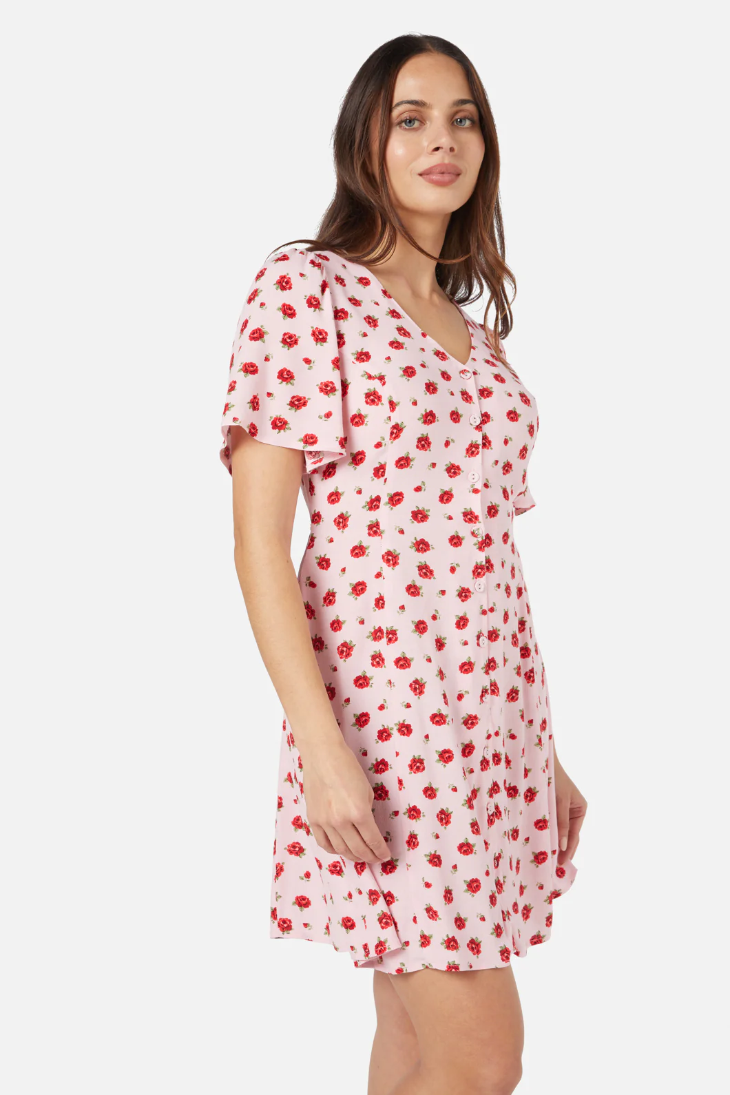 Baby Roses Mini Dress - Image 2