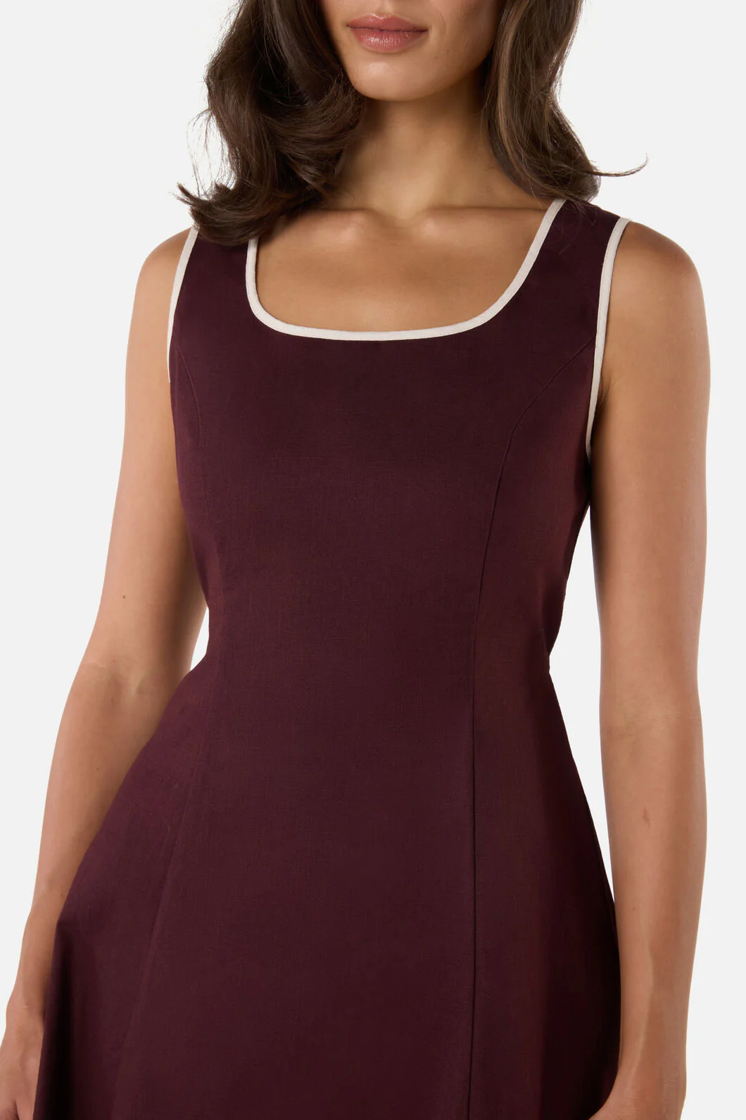 Bailey Contrast Mini Dress - Image 10