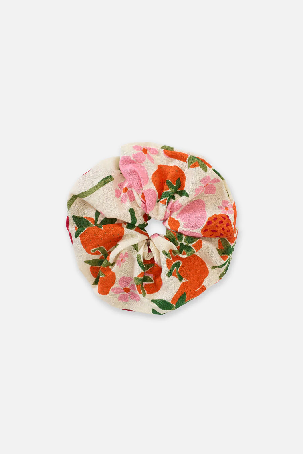Berries N Cream Wide Scrunchie