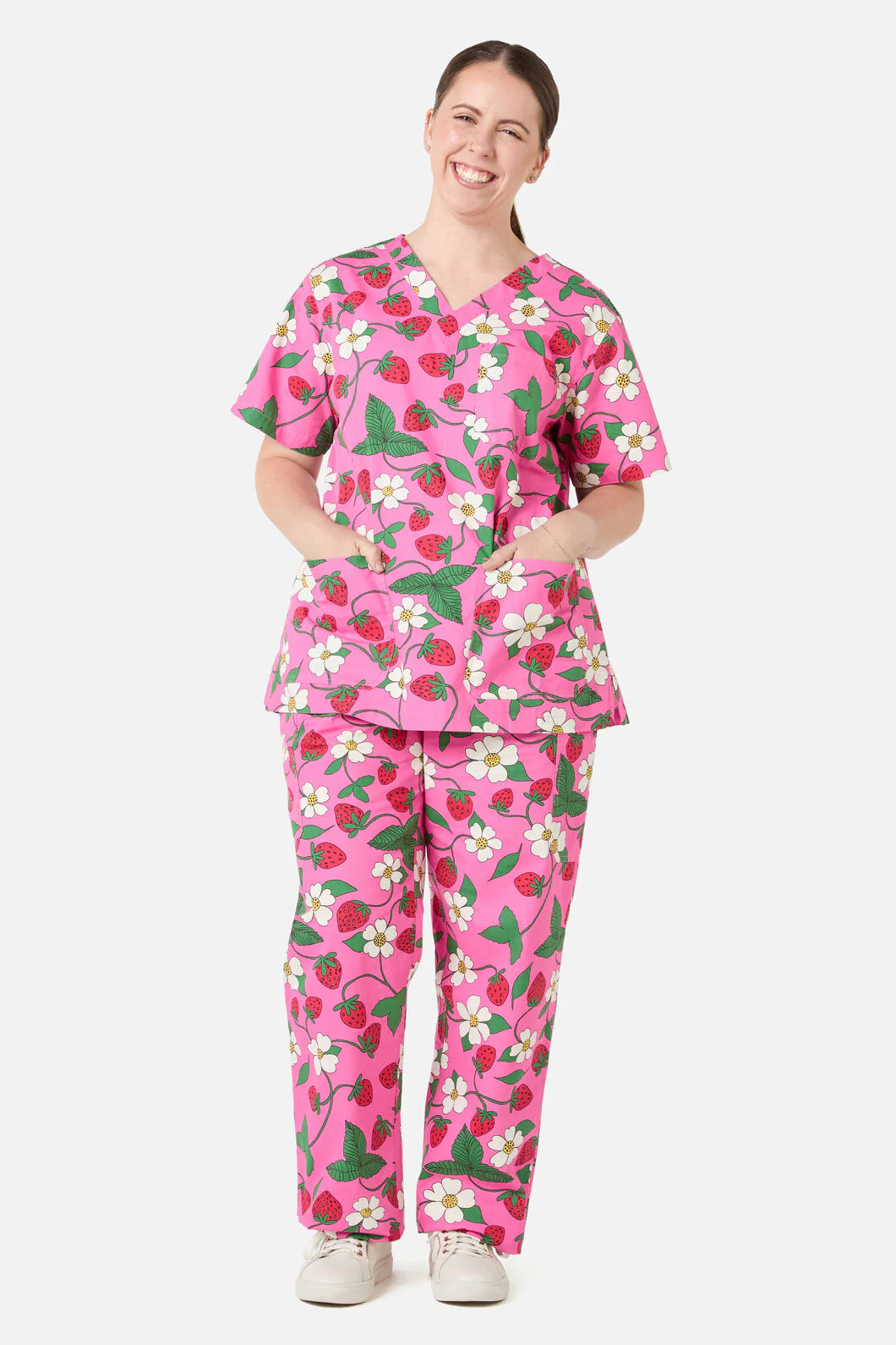 Berry Cute scrub set