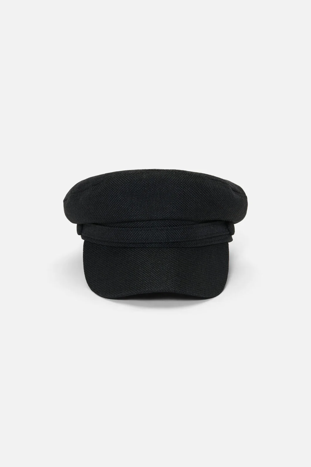 Black Button Page Hat - Image 3