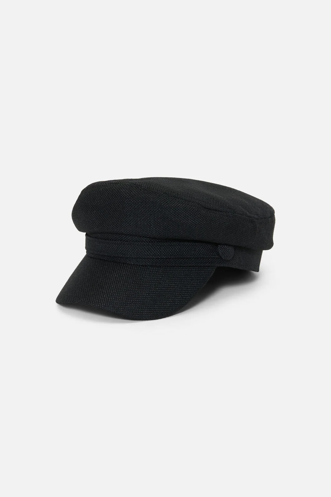 Black Button Page Hat - Image 4