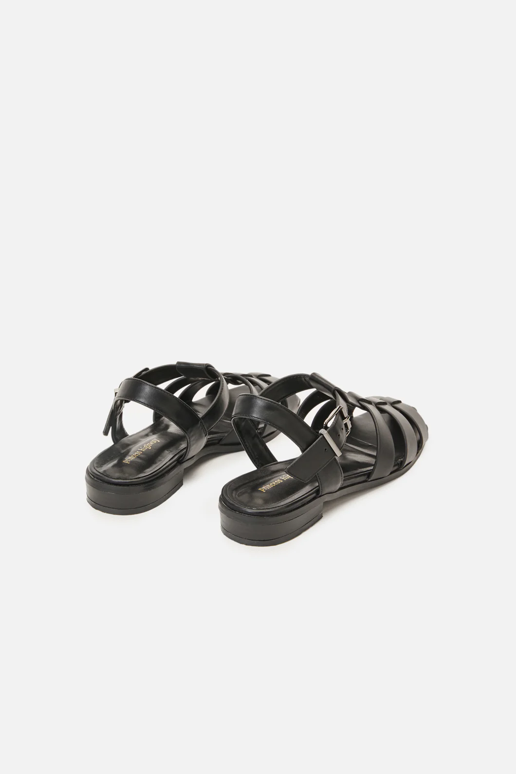 Black Closed Toe Sandals - Image 4