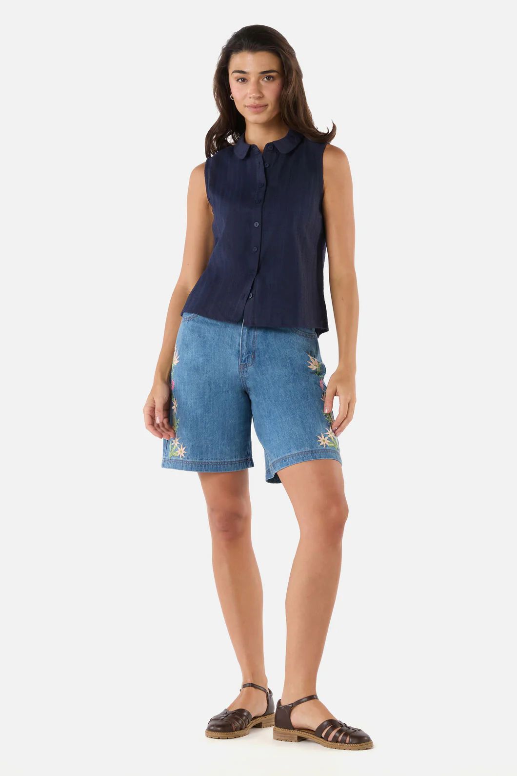Carter Sleeveless Blouse - Image 3