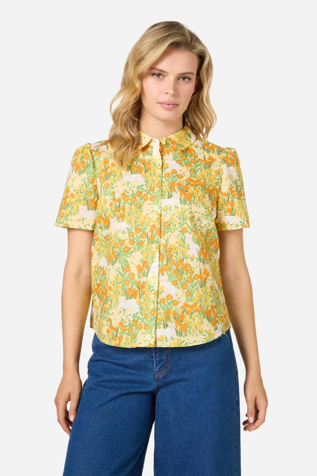 Cat & Flora Blouse - Image 2
