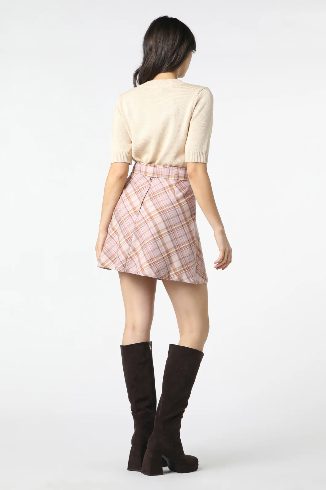 Chelsea Check Skirt - Image 4