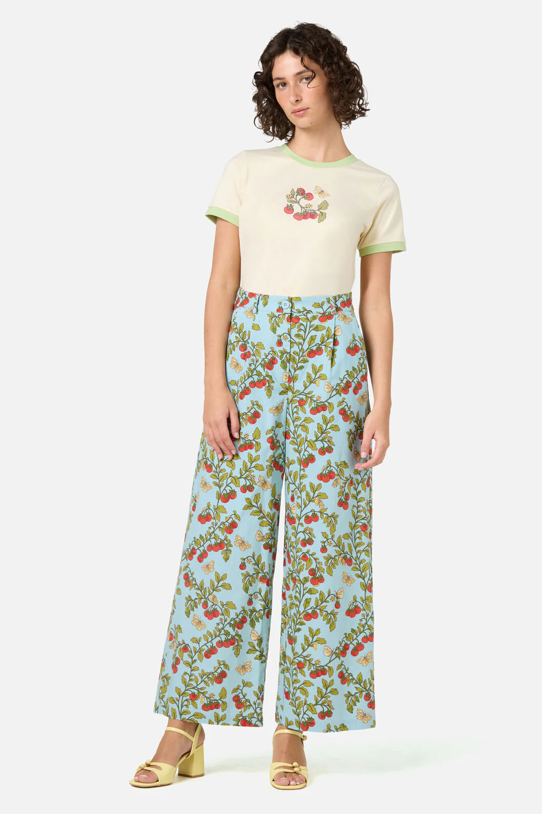 Cherry Tomatoes Relaxed Pant