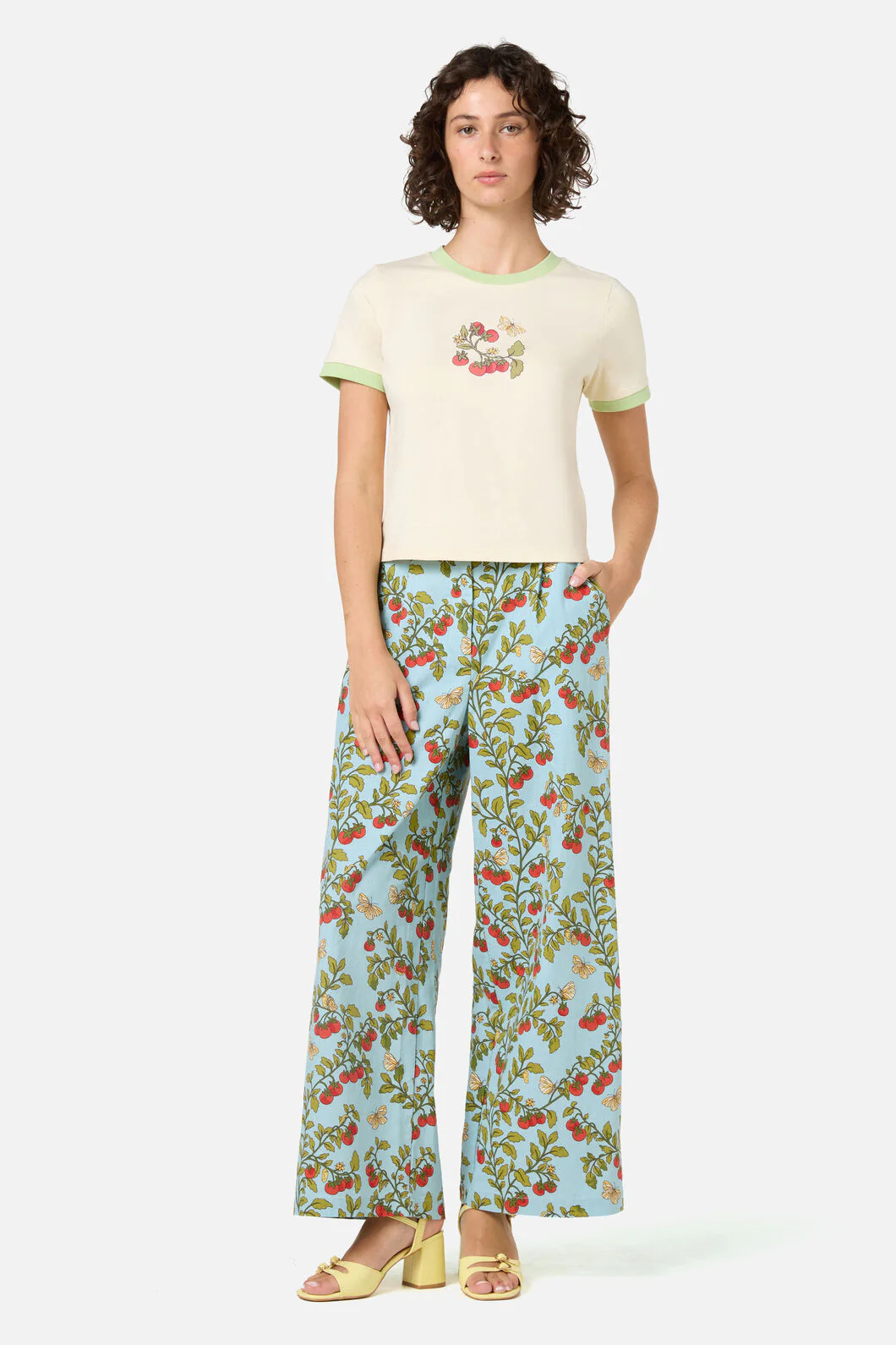 Cherry Tomatoes Ringer Tee - Image 2