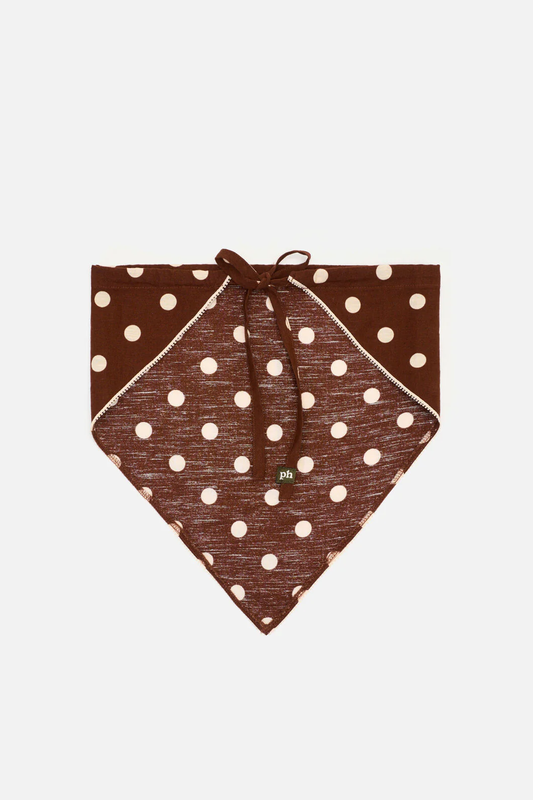 Chocolate Spot Head Scarf - Image 4