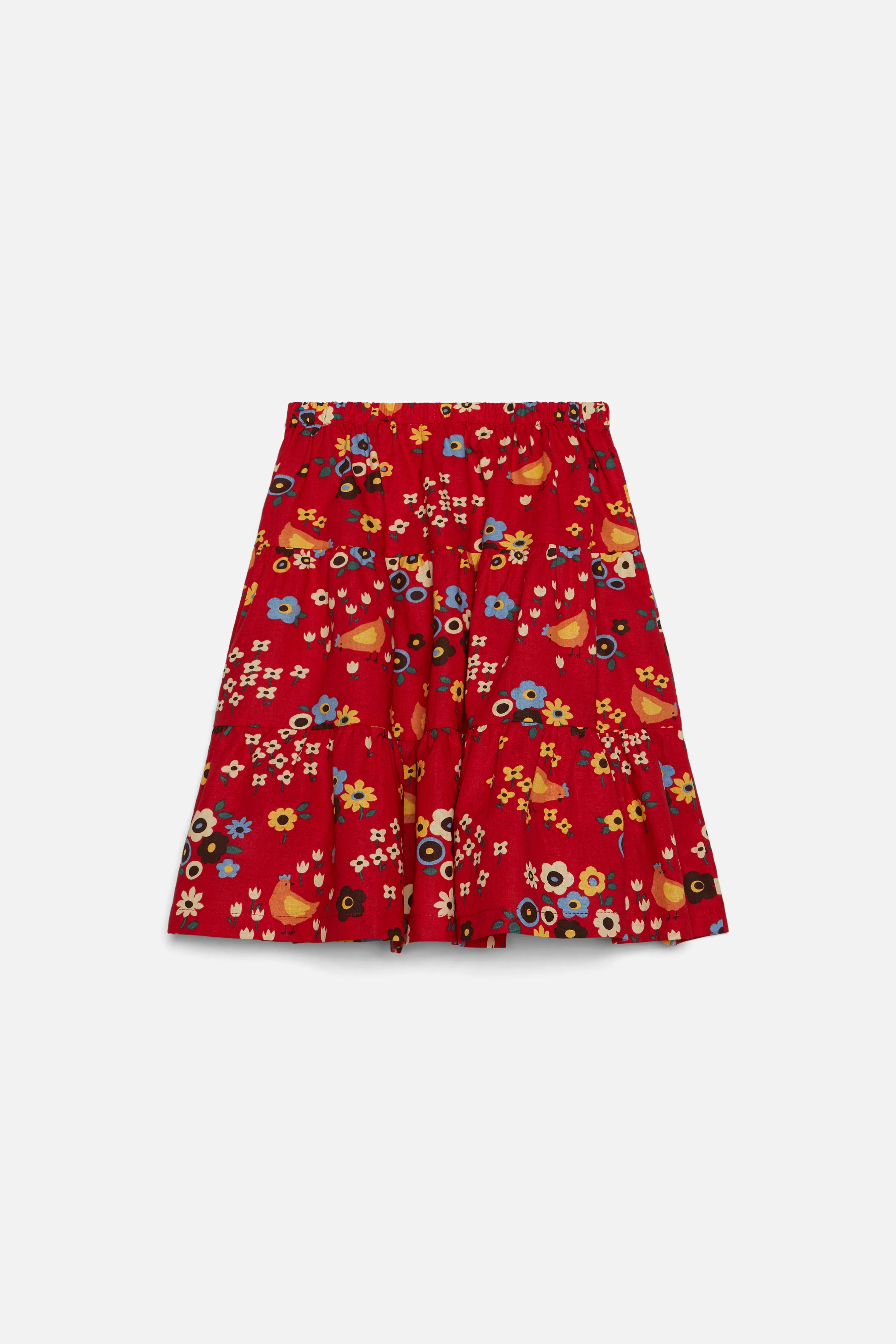 Cute Chickens Kids Skirt - Image 3