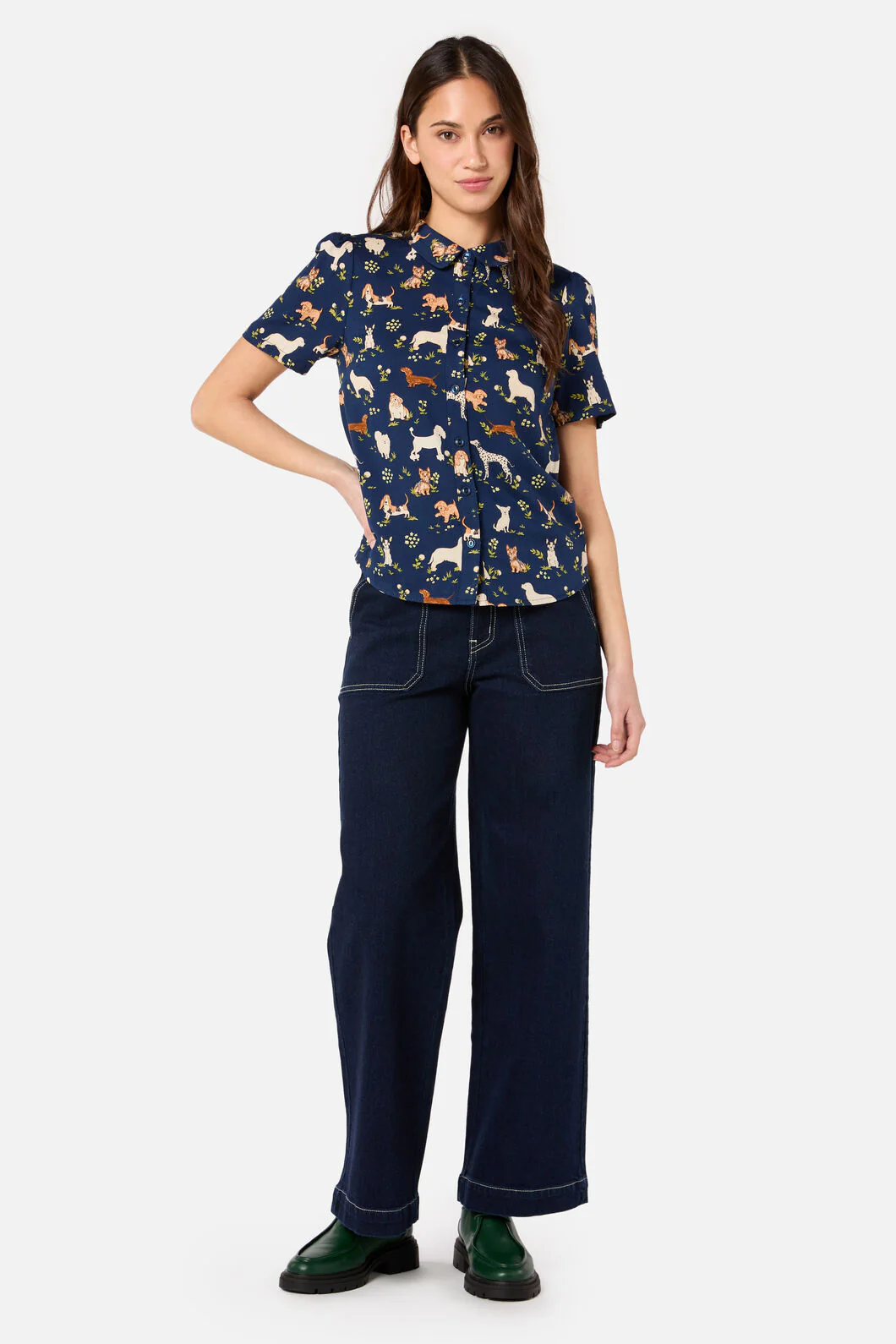 Cute Dogs Blouse - Image 2
