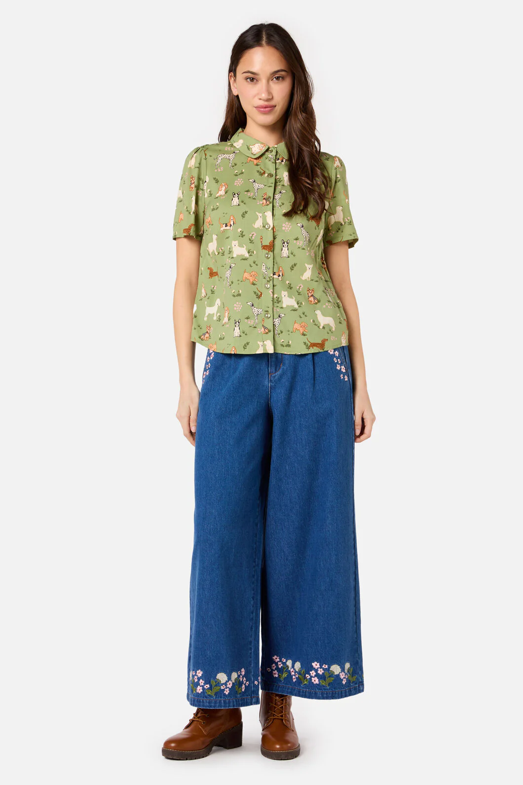 Cute Dogs Blouse - Image 8