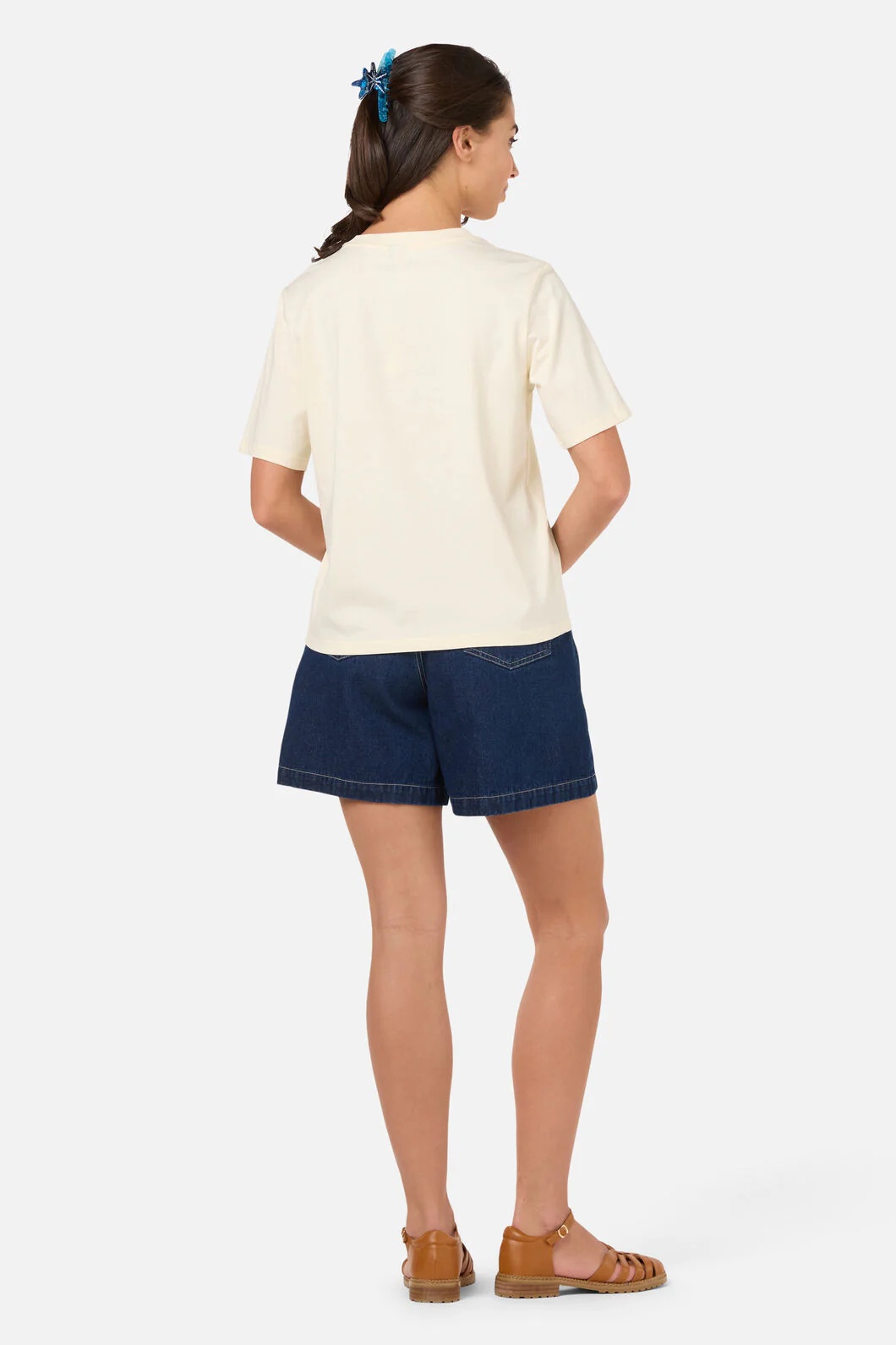 Cute Turtle Relaxed Tee - Image 4