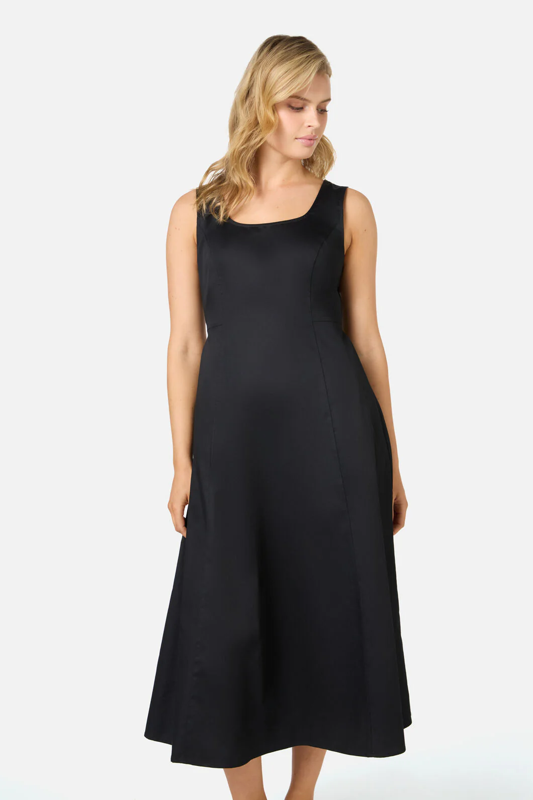 Delphine Classic Midi Dress - Image 2