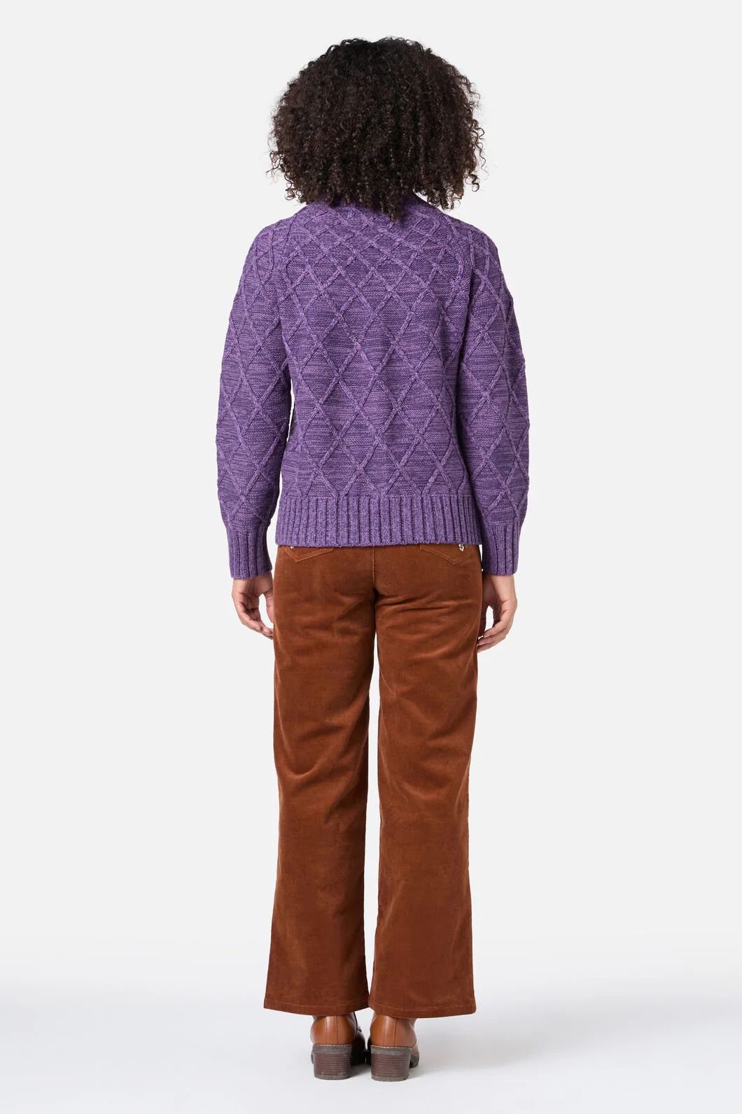Demi Diamond Knit Jumper - Image 6