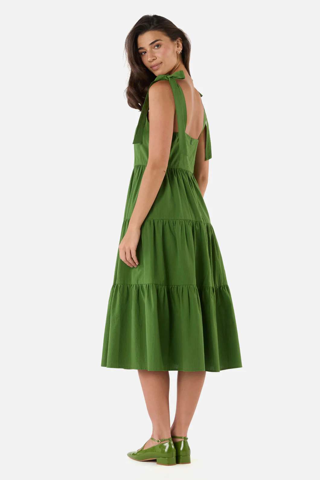 Donna Tiered Midi Dress - Image 4