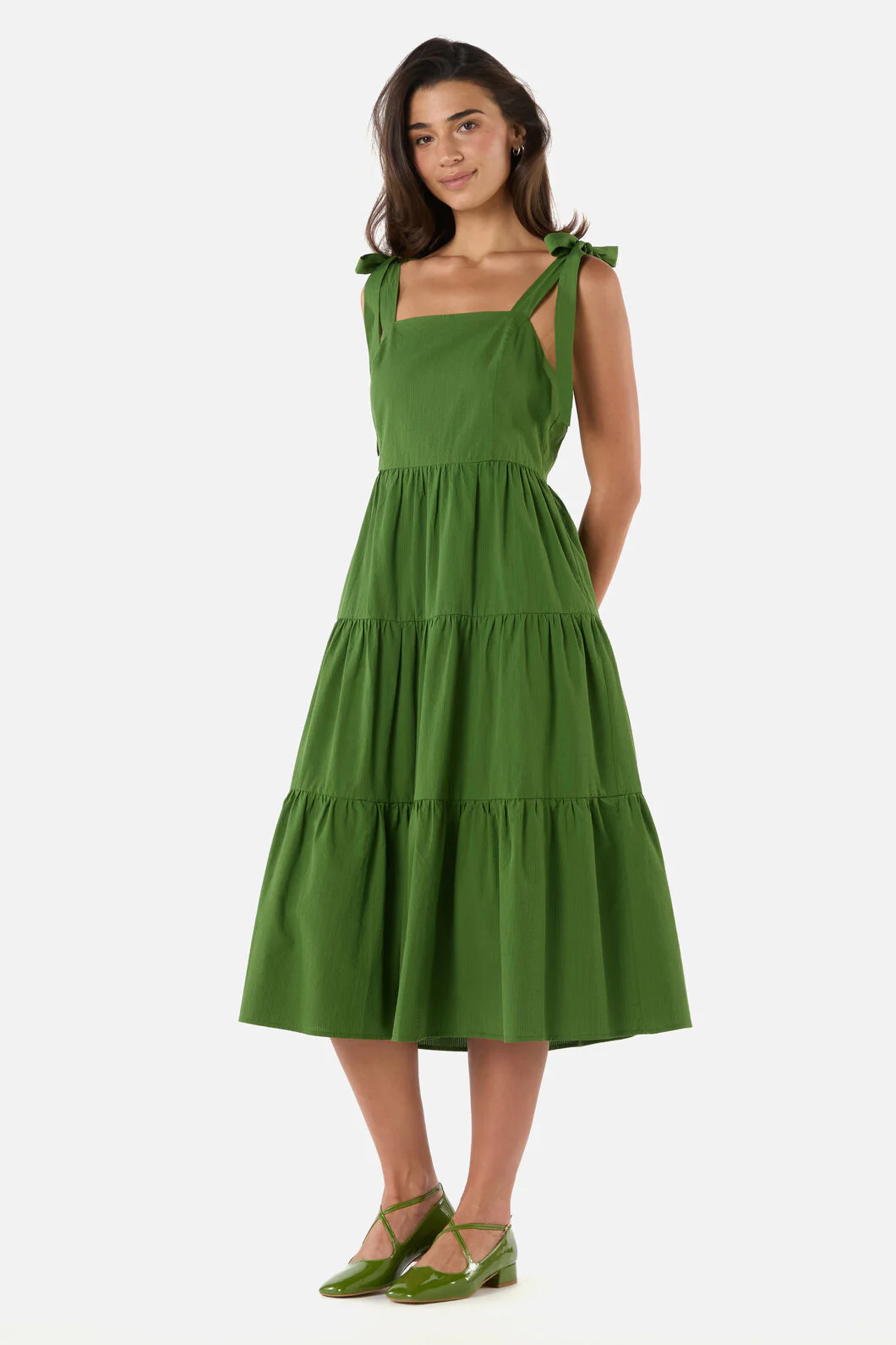 Donna Tiered Midi Dress - Image 5