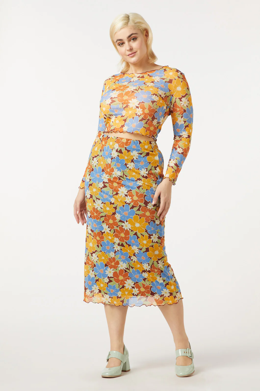 Edie Mesh Skirt - Image 11