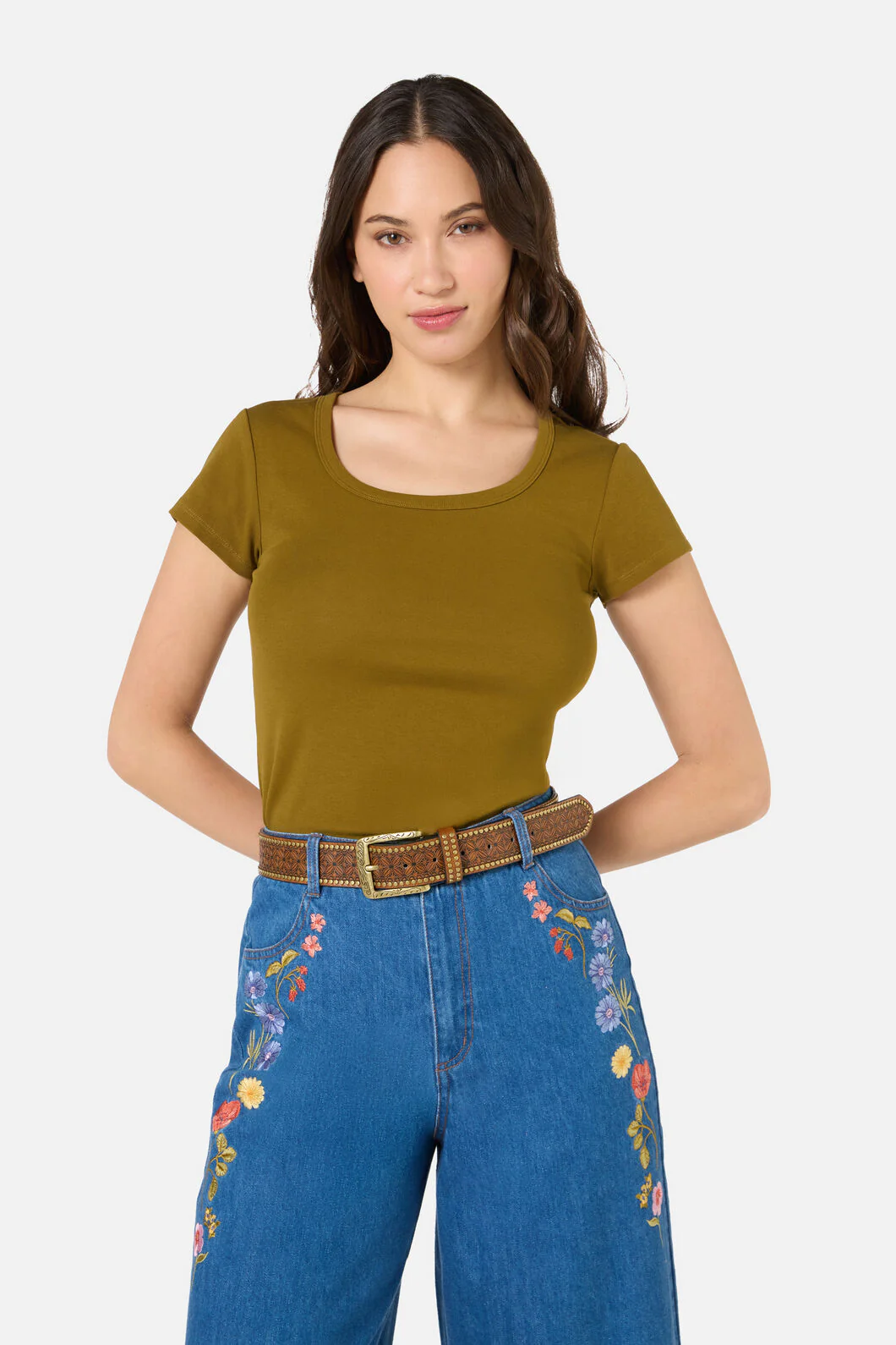 Embossed Stud Belt