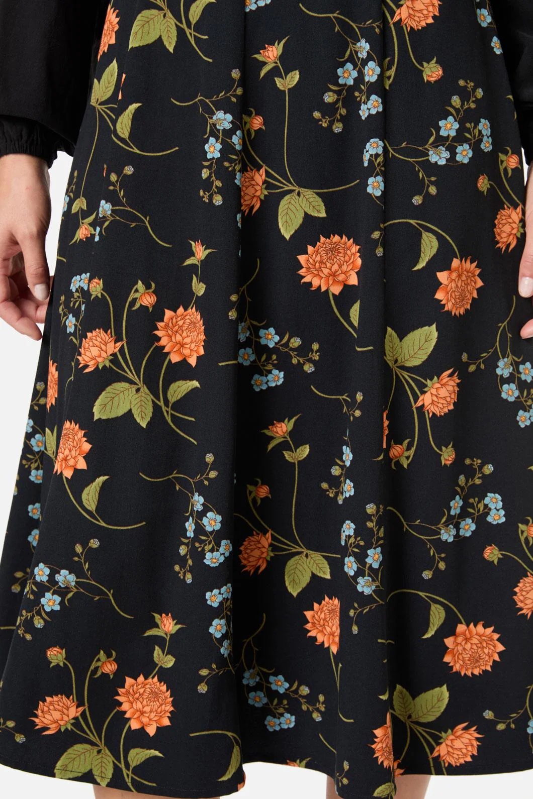 Esmerelda Floral Midi Skirt - Image 5