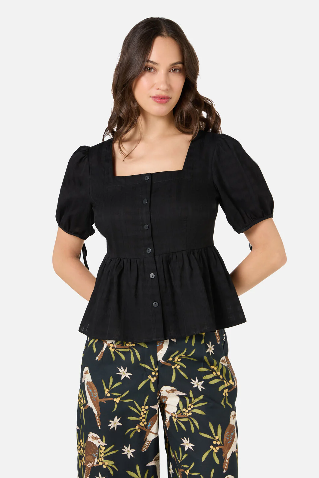 Eveleigh Peplum Top - Image 8