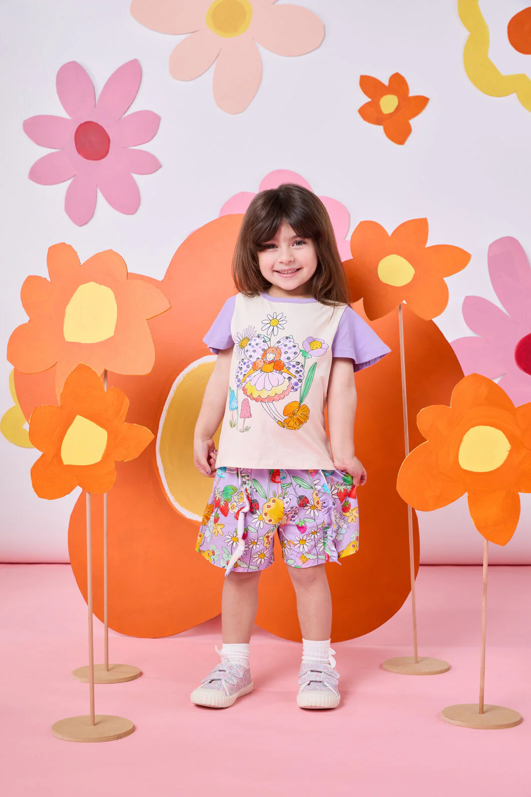 Fairies Kids Frill Shorts - Image 3