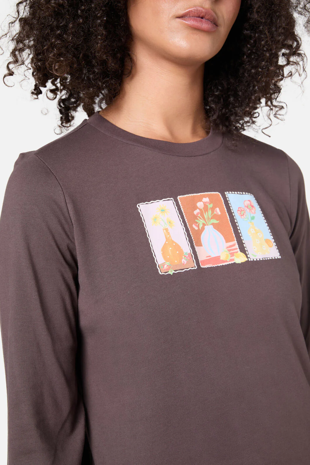 Flower Vases Long Sleeve Tee - Image 5