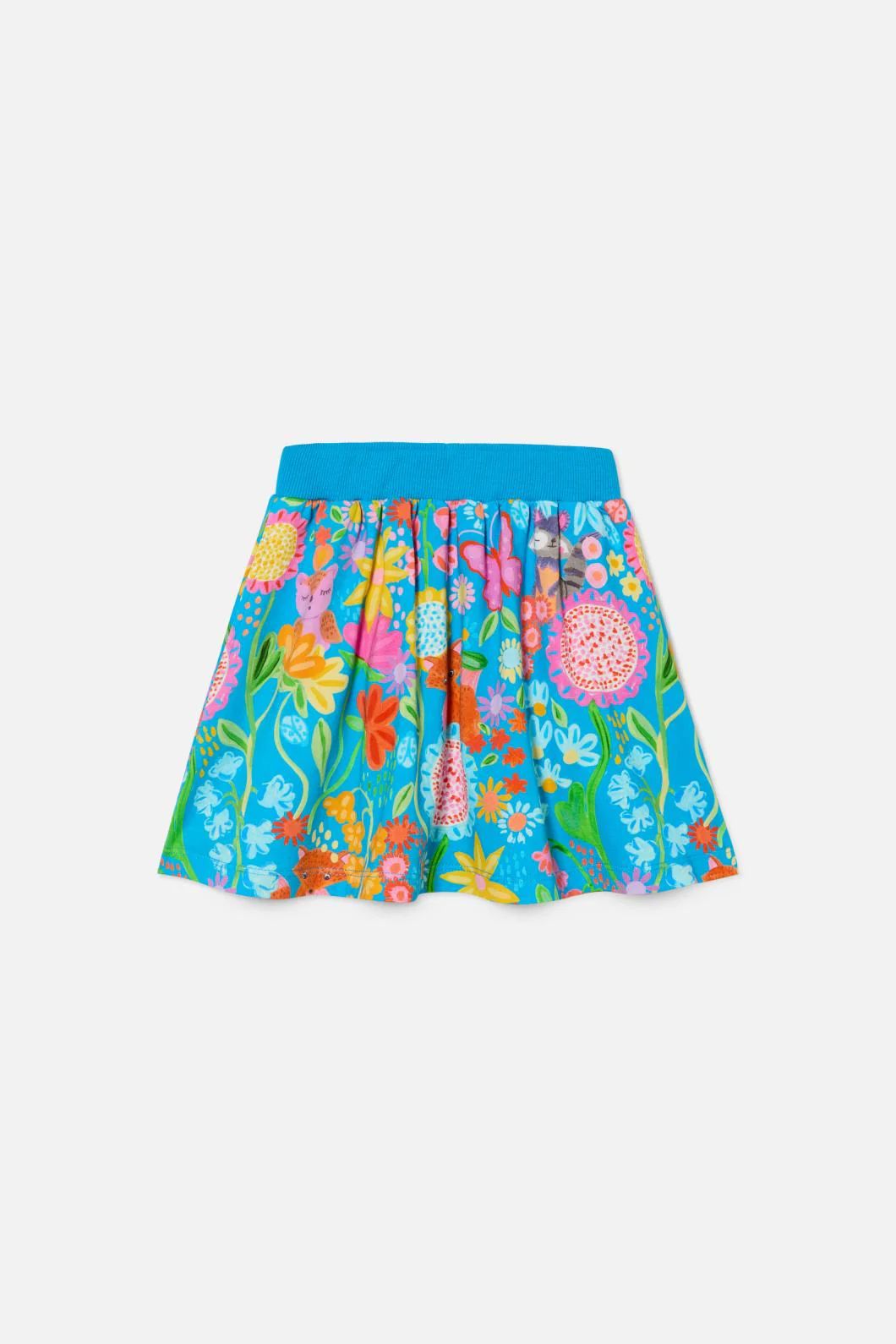 Folk Flower Kids Skirt - Image 2