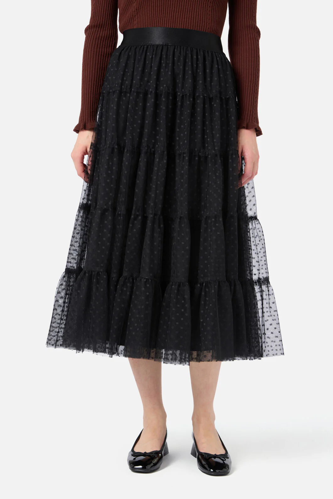 Francesca Tulle Midi Skirt - Image 5