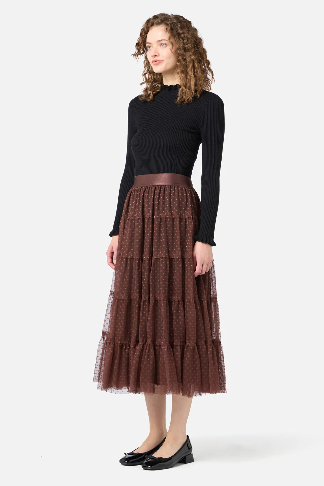 Francesca Tulle Midi Skirt - Image 8