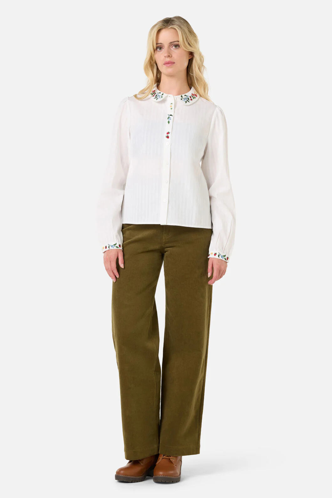 Garden Embroidered Blouse - Image 3