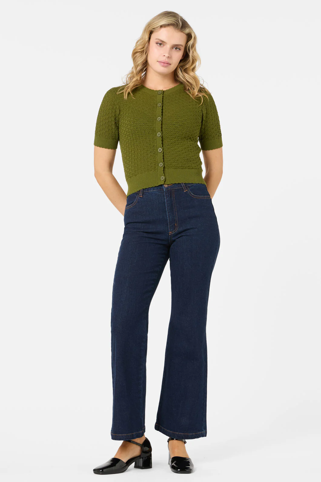 Garden Short Sleeve Cardigan