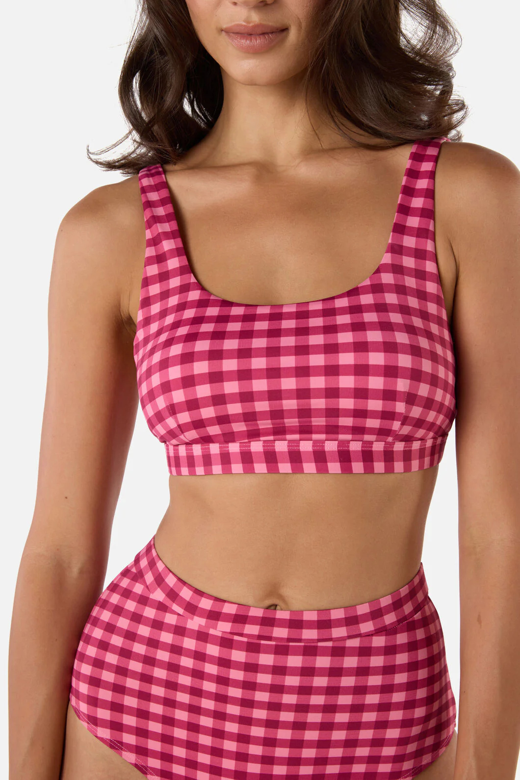 Gingham Bikini Top - Image 6