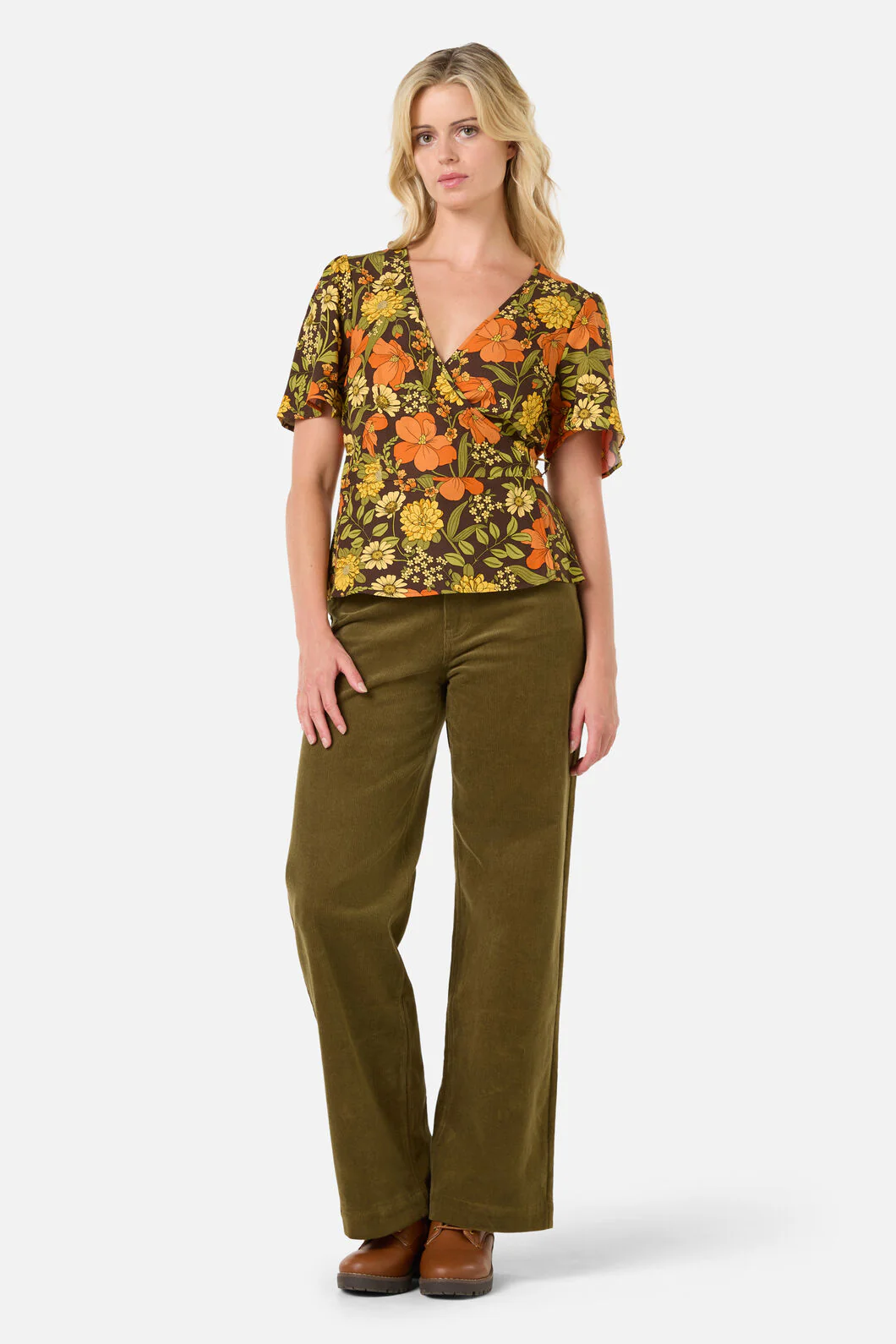 Gloria 70'S Floral Top - Image 3