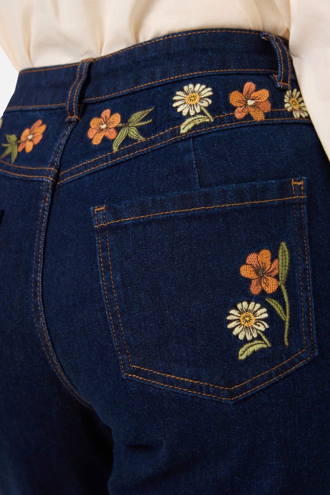 Gloria Embroidered Jean - Image 8