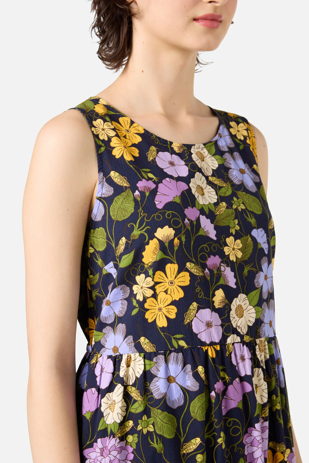 Grasshopper Floral Midi Dress - Image 6