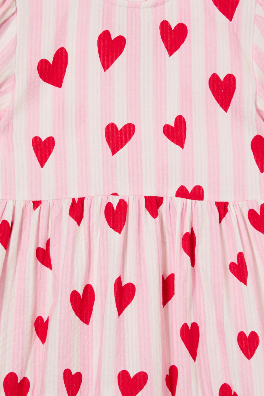 Heart Stripe Kids Dress - Image 5
