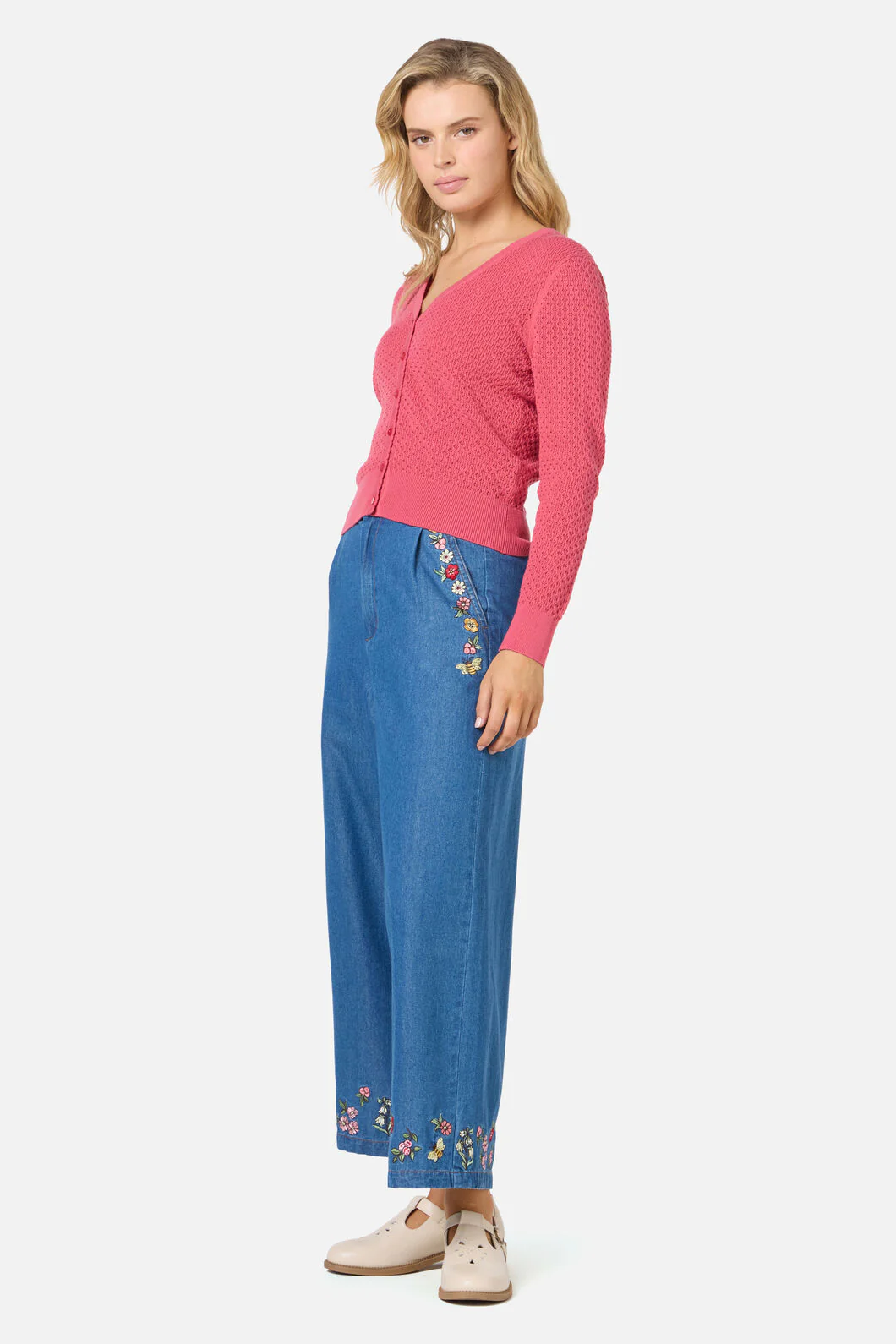 Ivy Lace Knit Cardigan - Image 8
