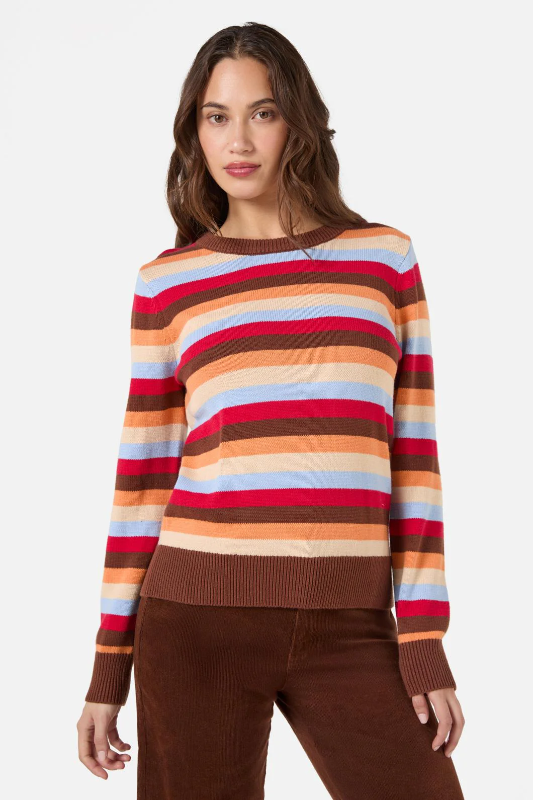 Jill Stripe Knit Jumper