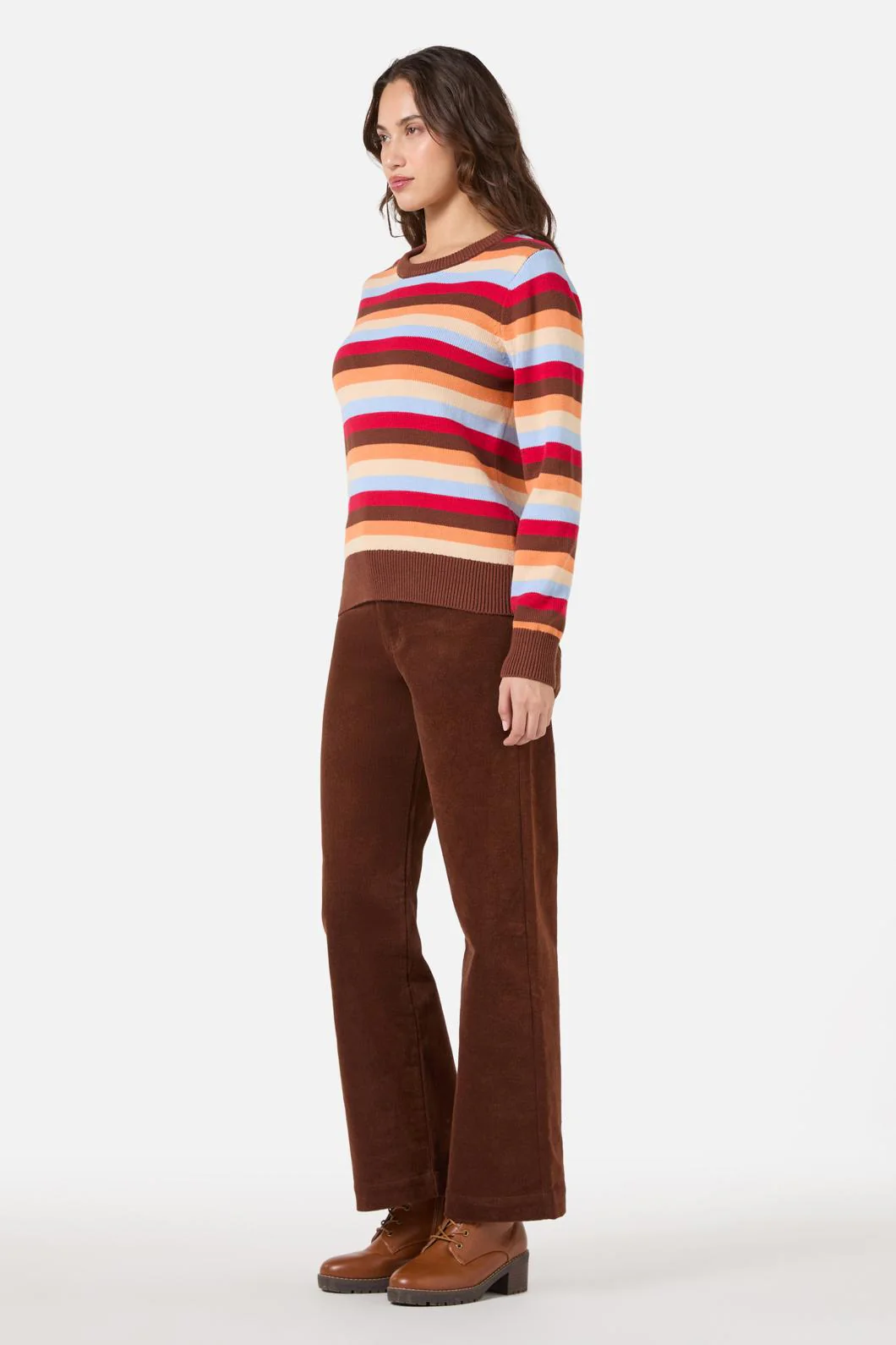 Jill Stripe Knit Jumper - Image 2