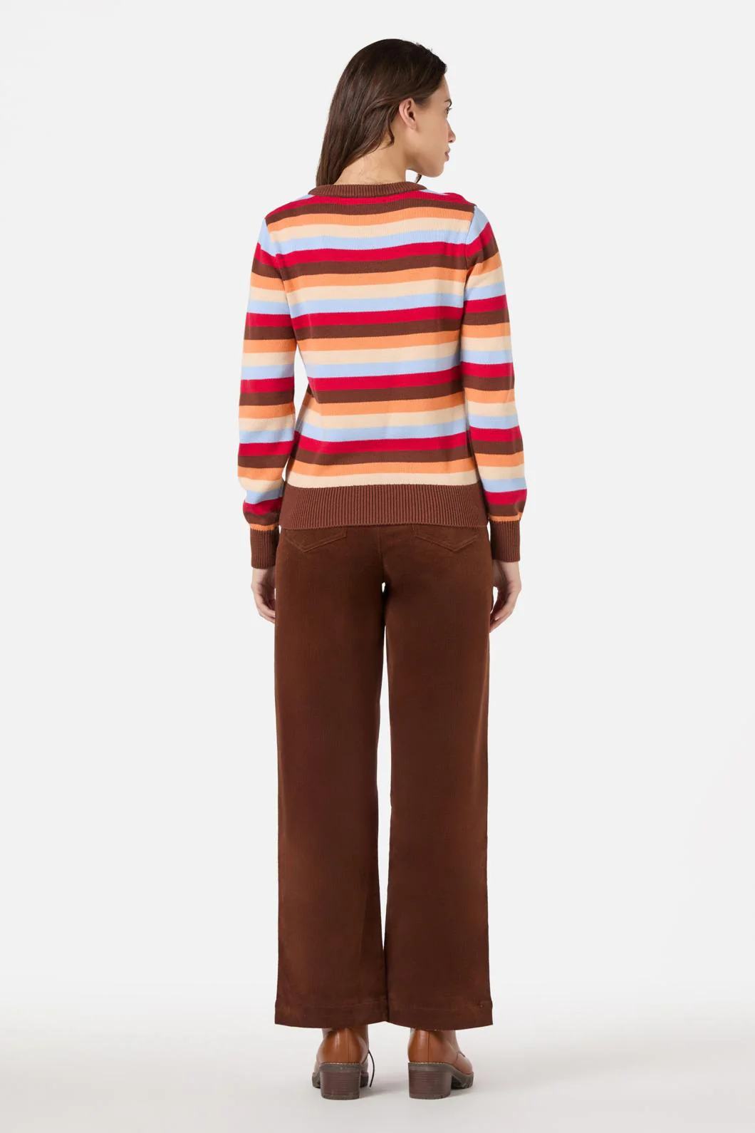Jill Stripe Knit Jumper - Image 3