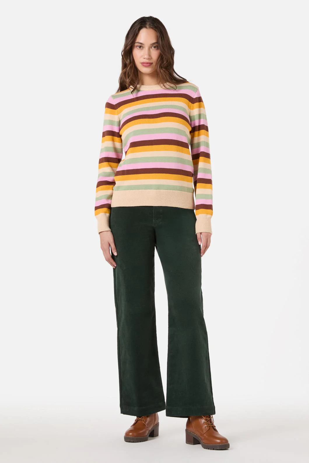 Jill Stripe Knit Jumper - Image 7
