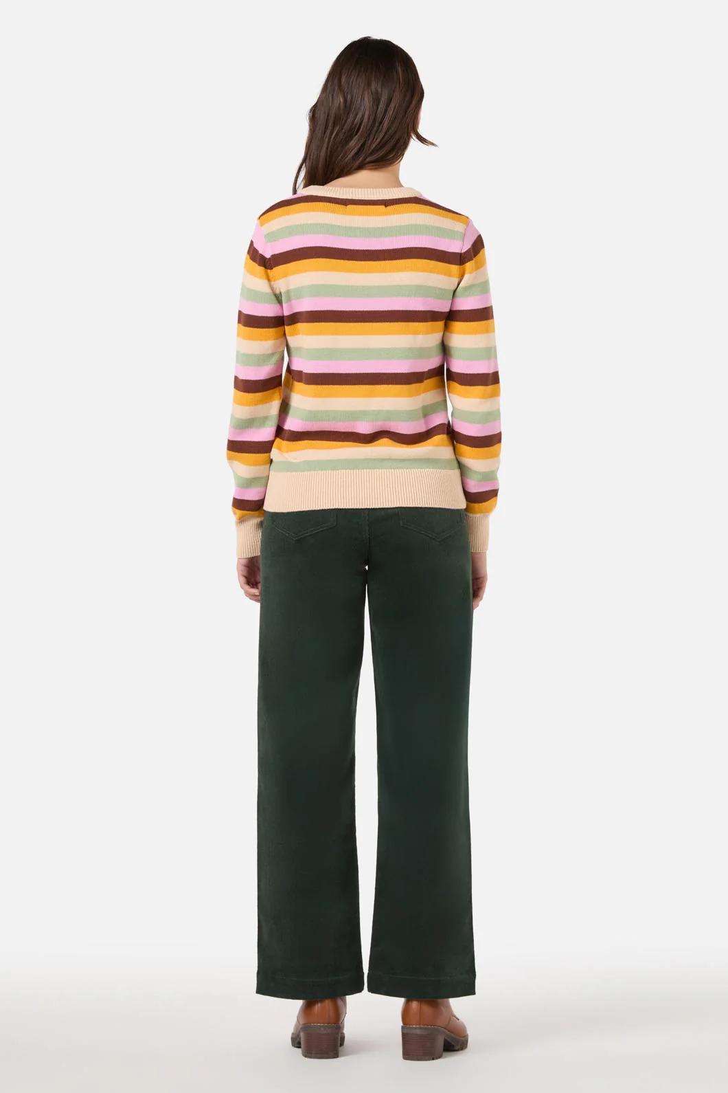 Jill Stripe Knit Jumper - Image 9